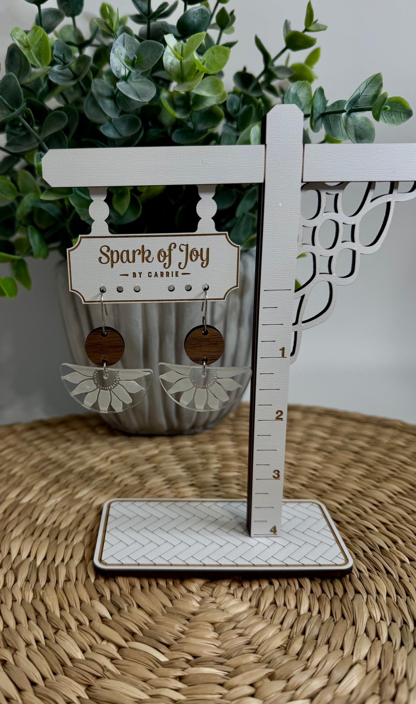 Sunflower Boho Earrings