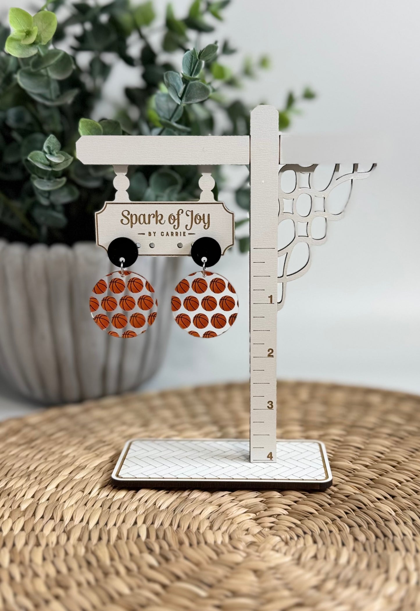 Basketball Earrings (Multiple Options)