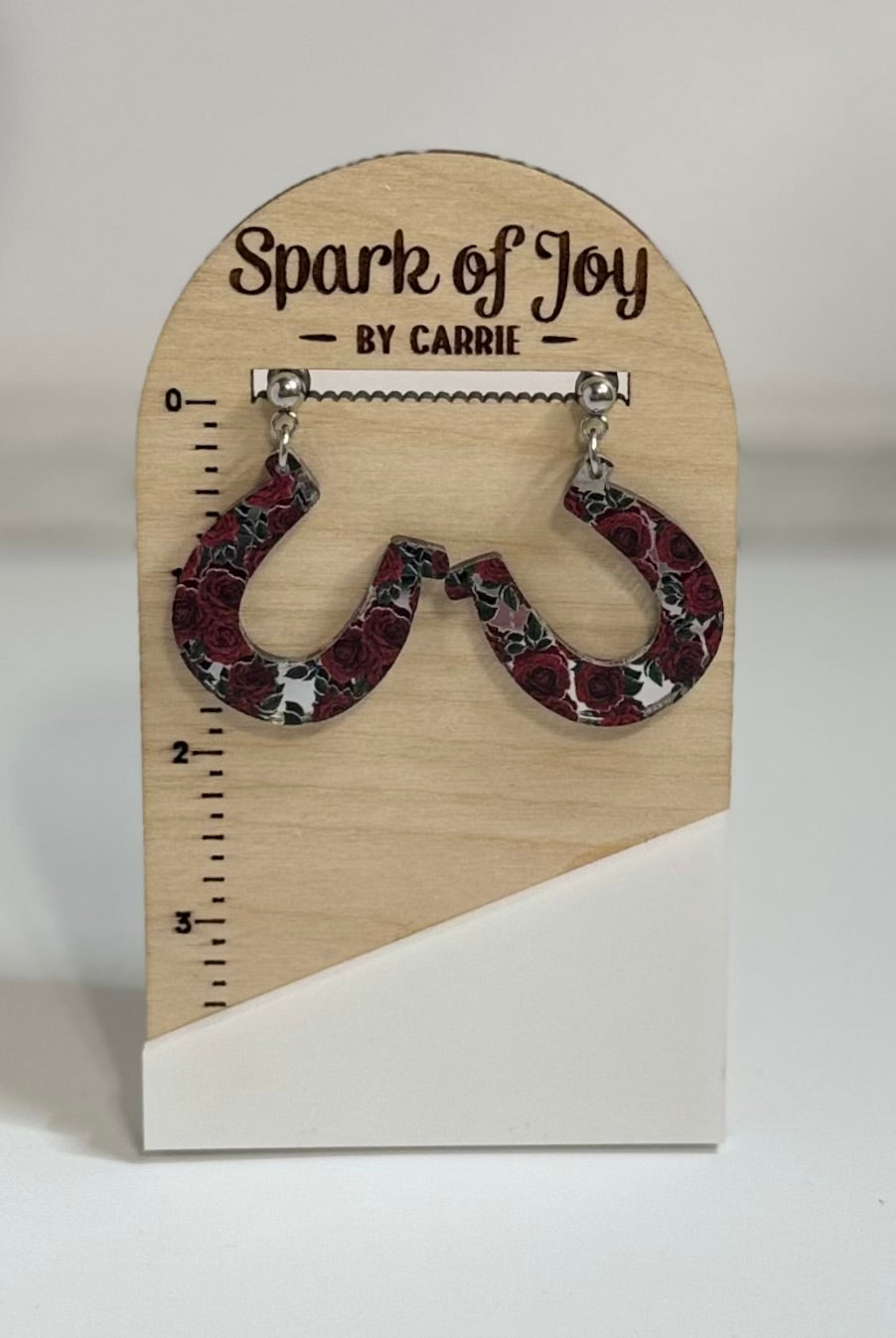 Kentucky Derby Horse Shoe Earrings