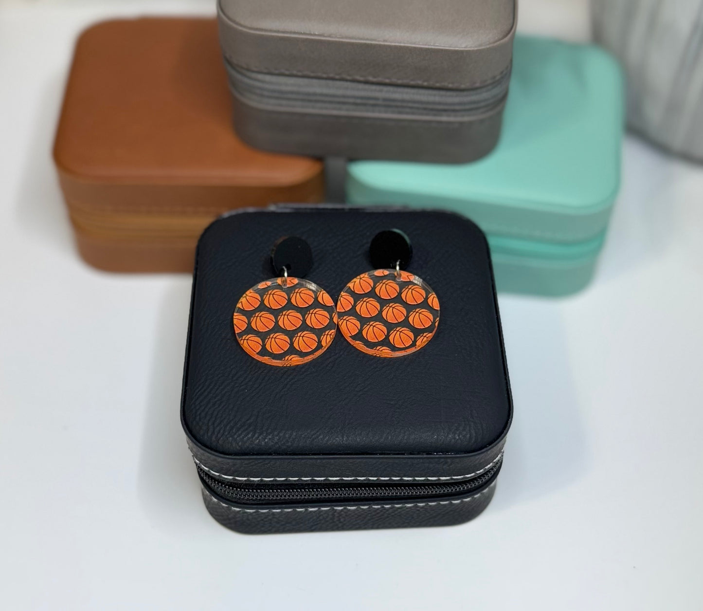Basketball Earrings (Multiple Options)
