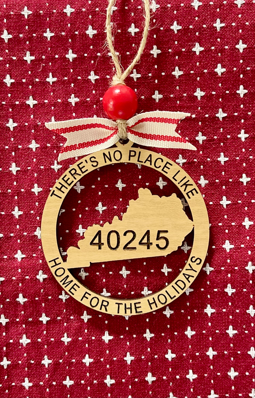 Personalized There’s No Place Like Home Ornament