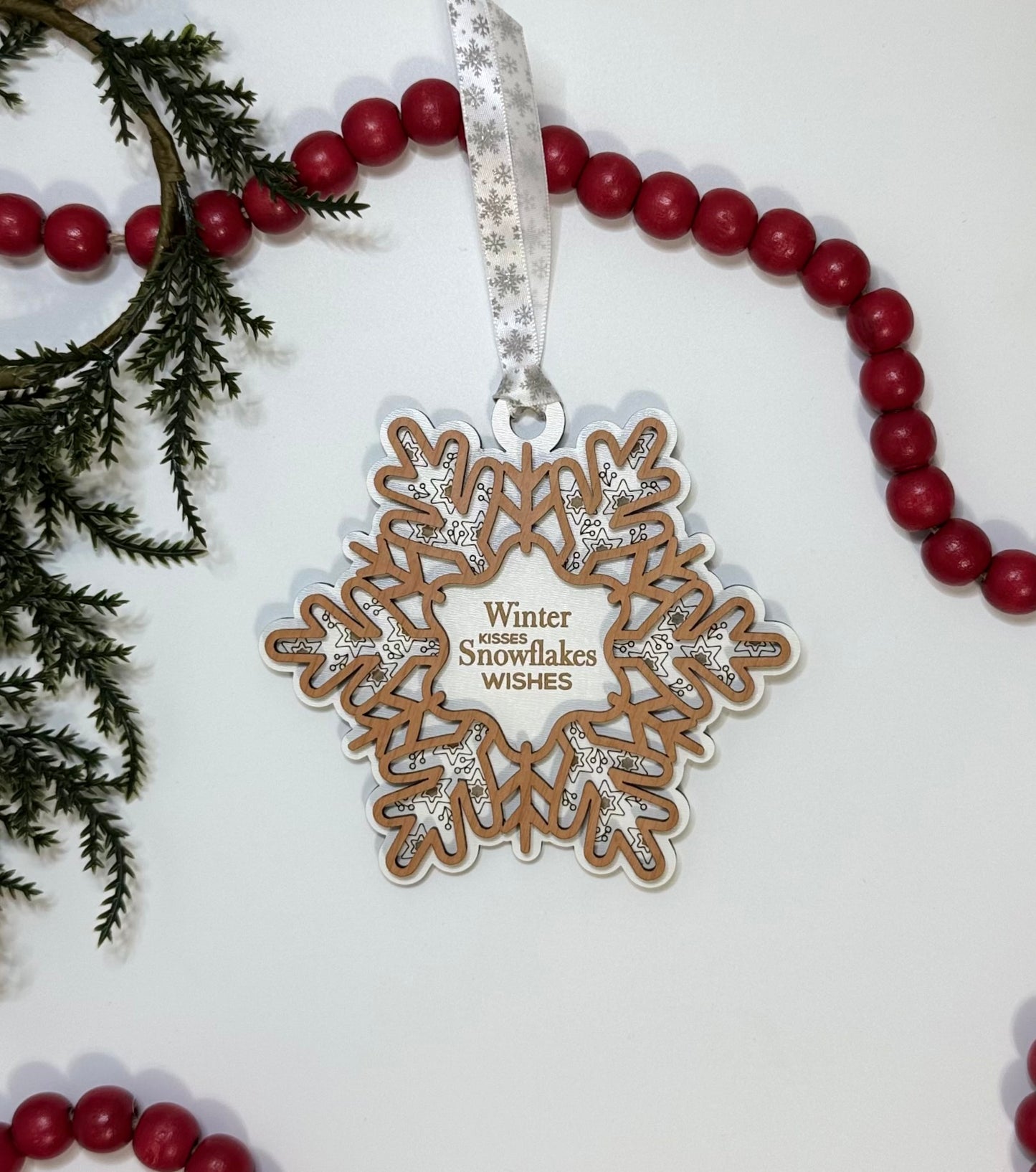 Silhouette Christmas Ornaments (Multiple Designs Available)