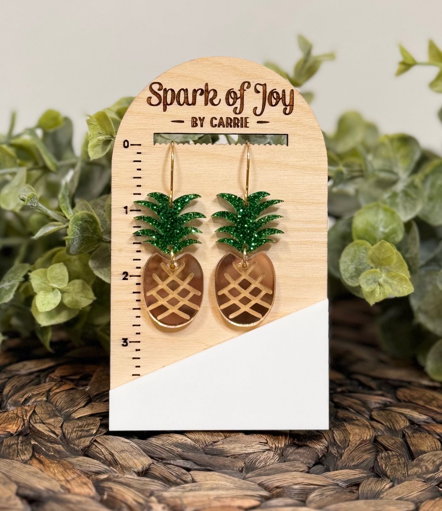 Pineapple Dangle Earrings