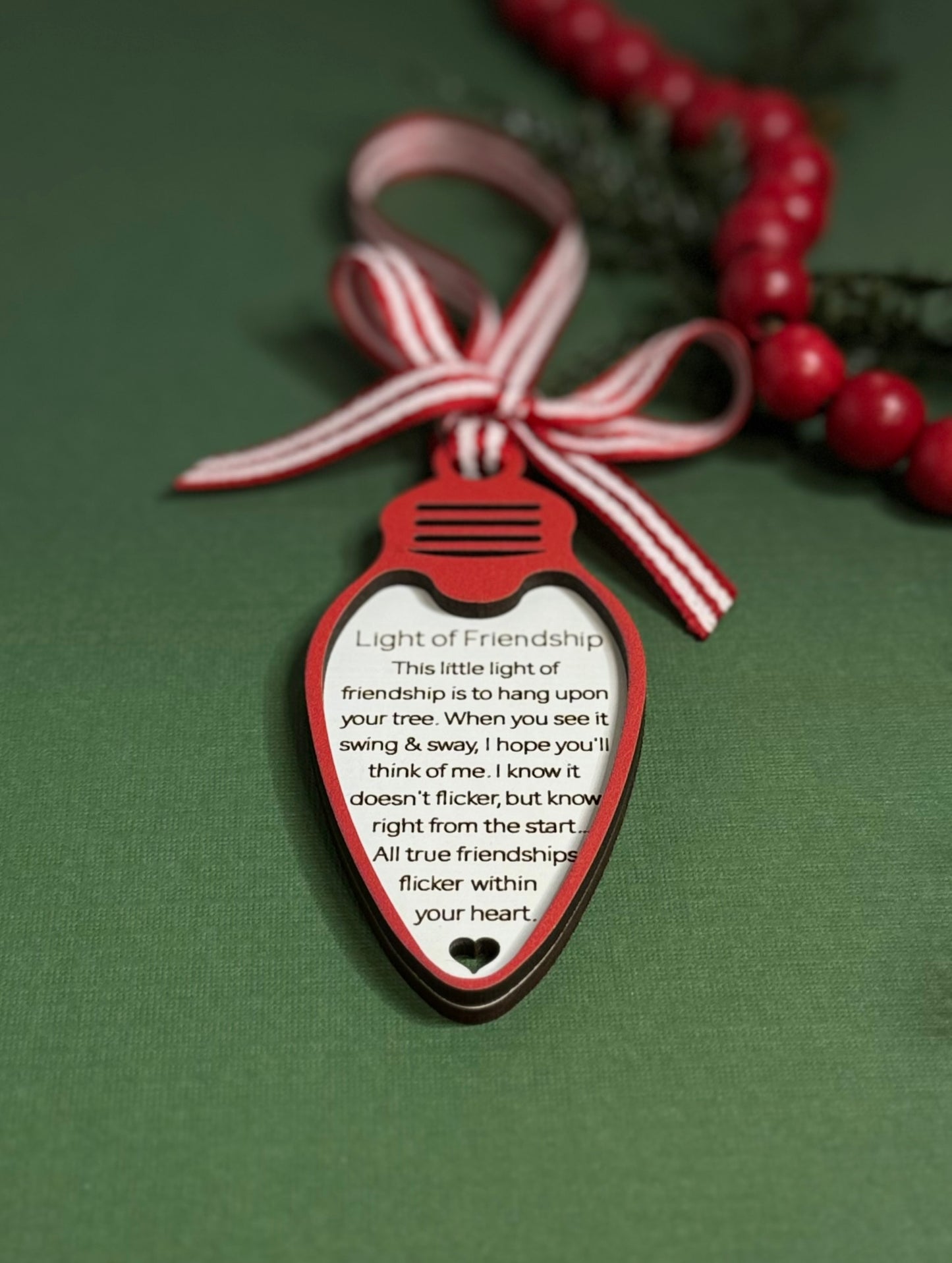 Light of Friendship Ornament