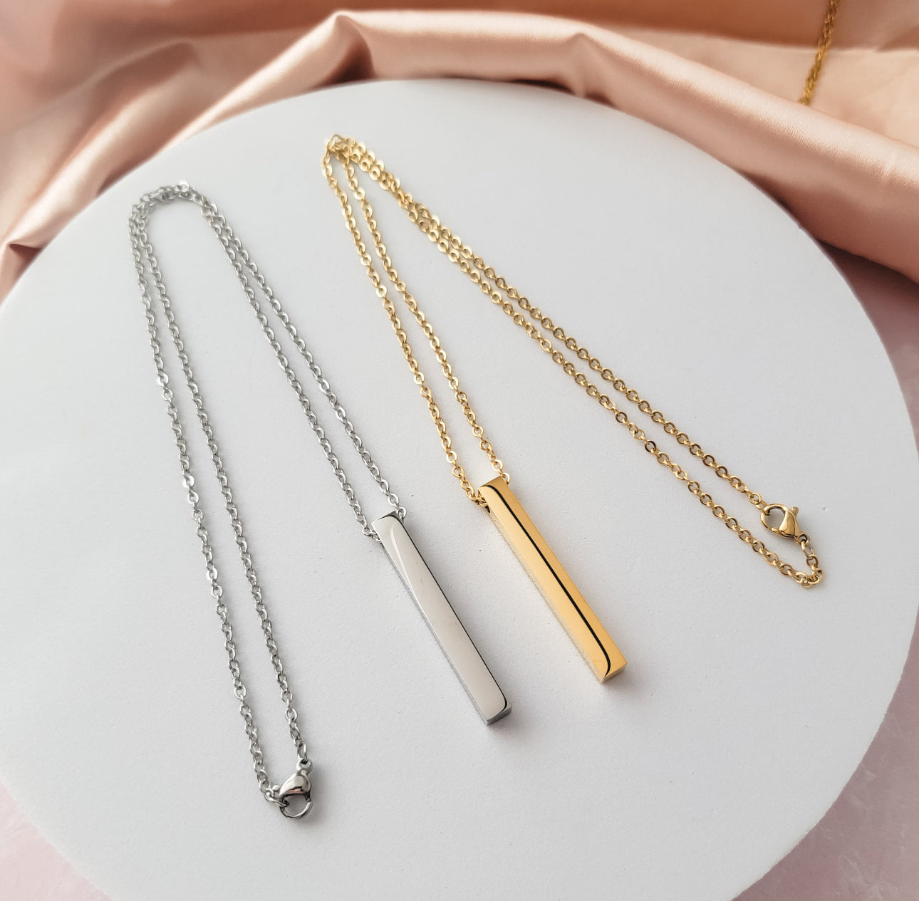 Vertical Bar Necklace