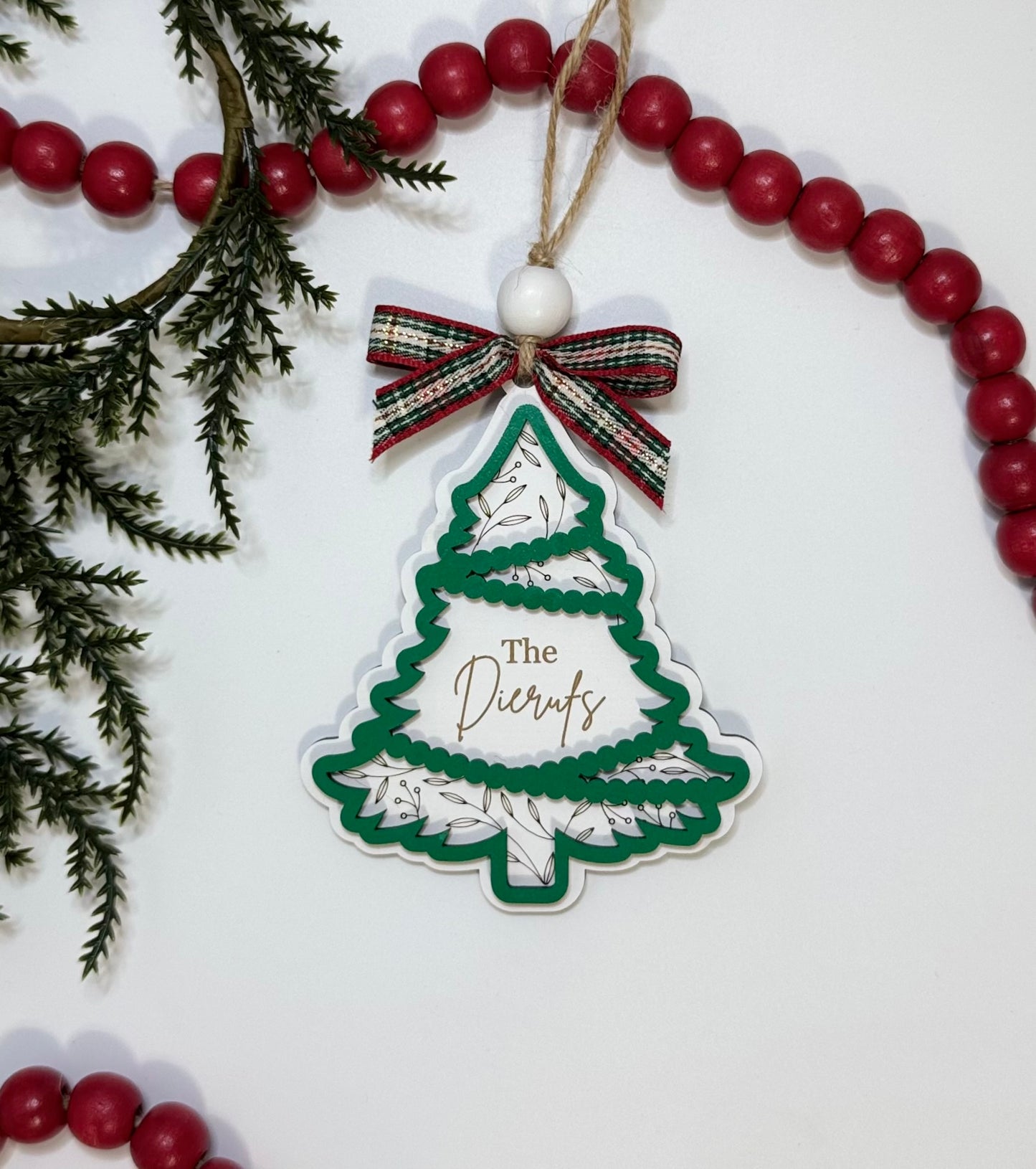 Silhouette Christmas Ornaments (Multiple Designs Available)
