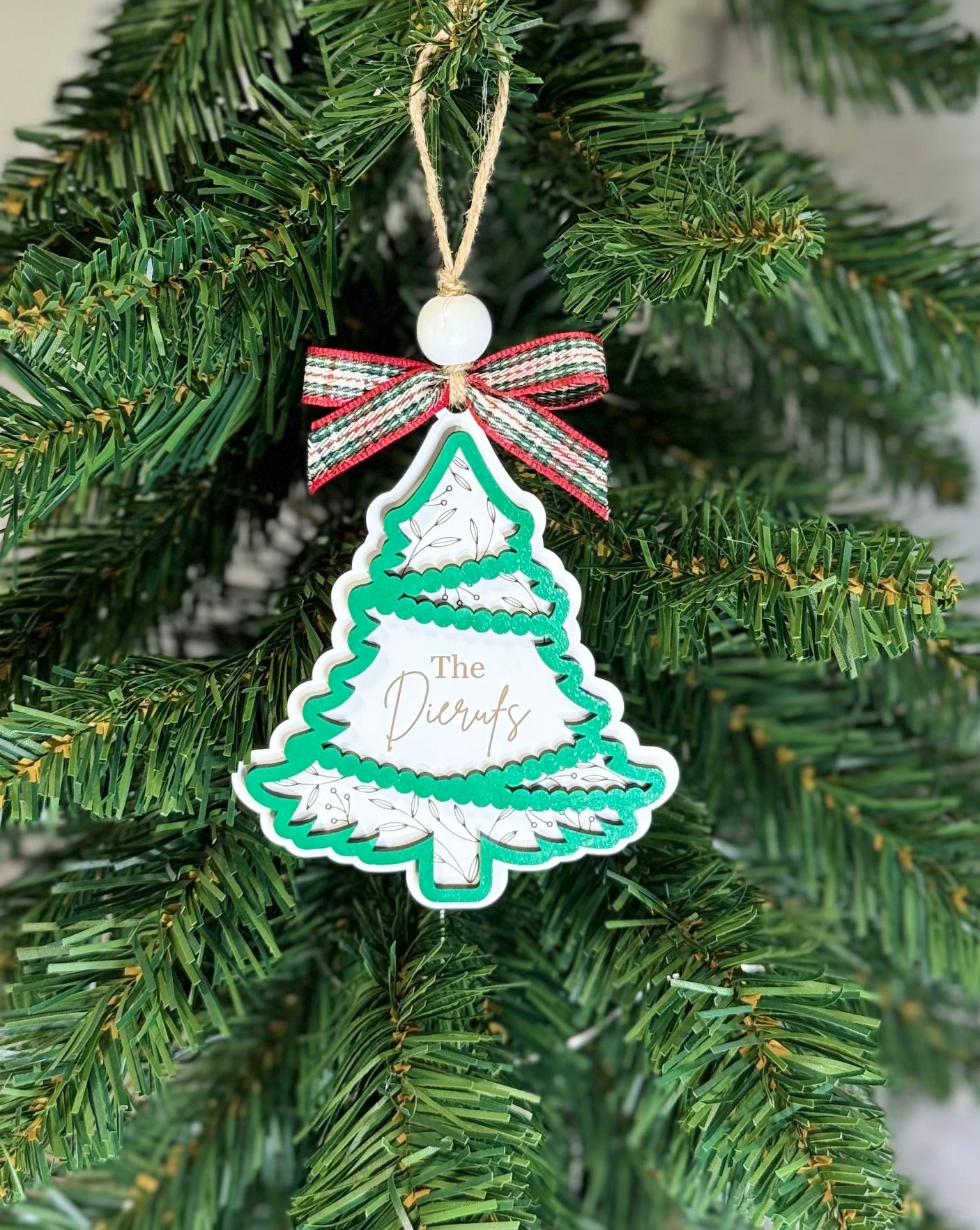 Silhouette Christmas Ornaments (Multiple Designs Available)