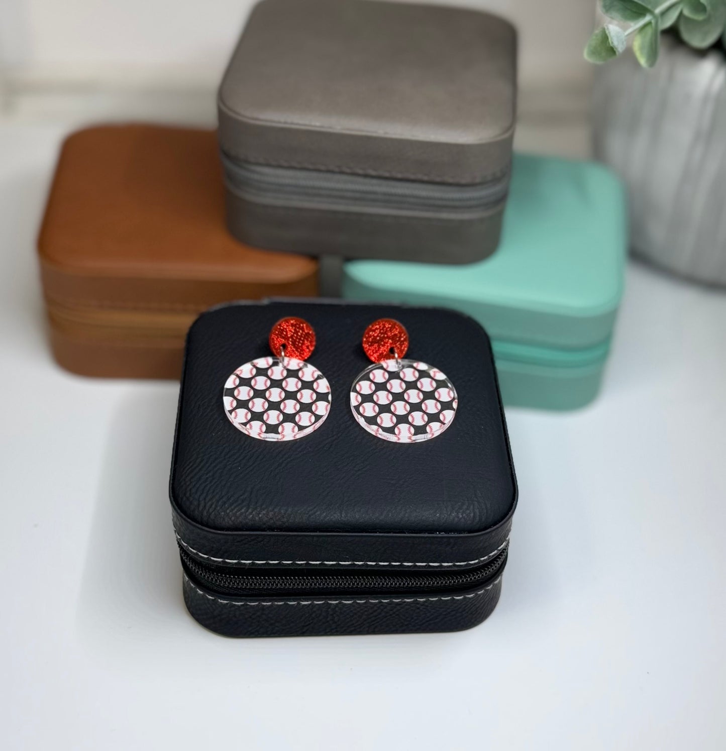 Baseball Earrings (Multiple Options)