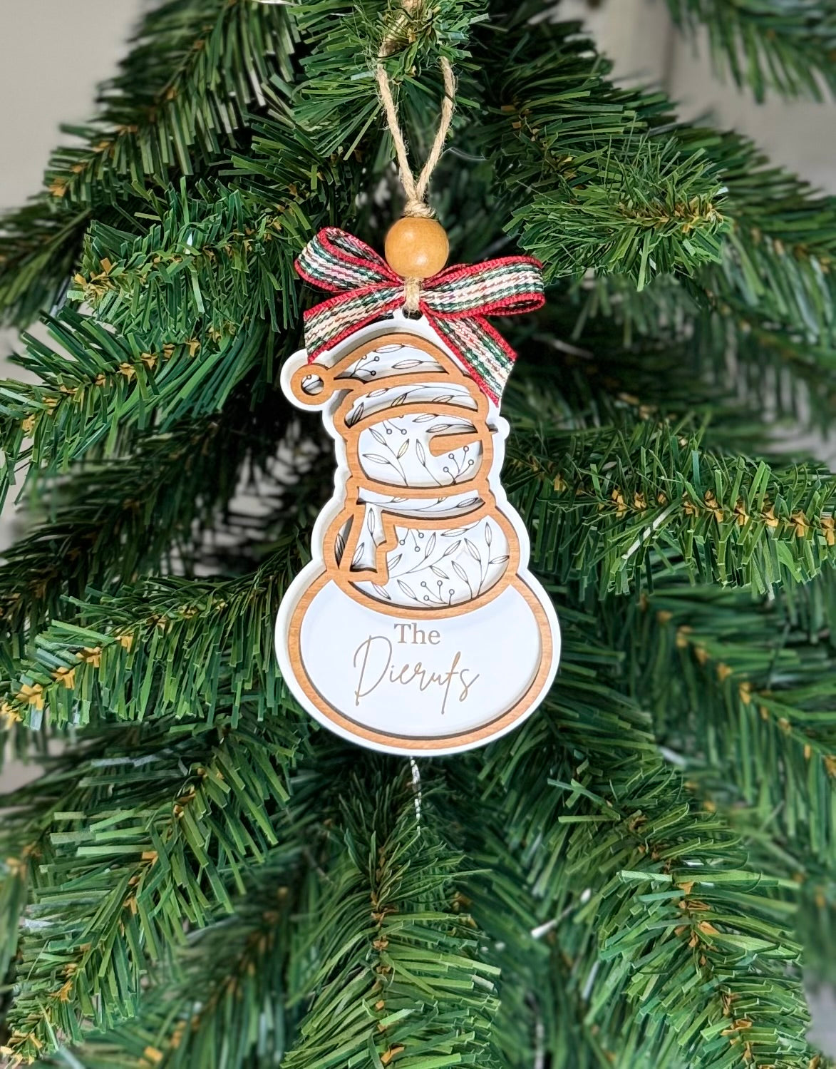 Silhouette Christmas Ornaments (Multiple Designs Available)
