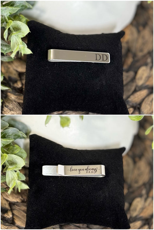 Personalized Medium Tie Clip