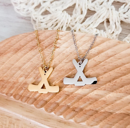 Ice Hockey Necklace