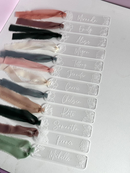 Birth Month Flower Bookmark