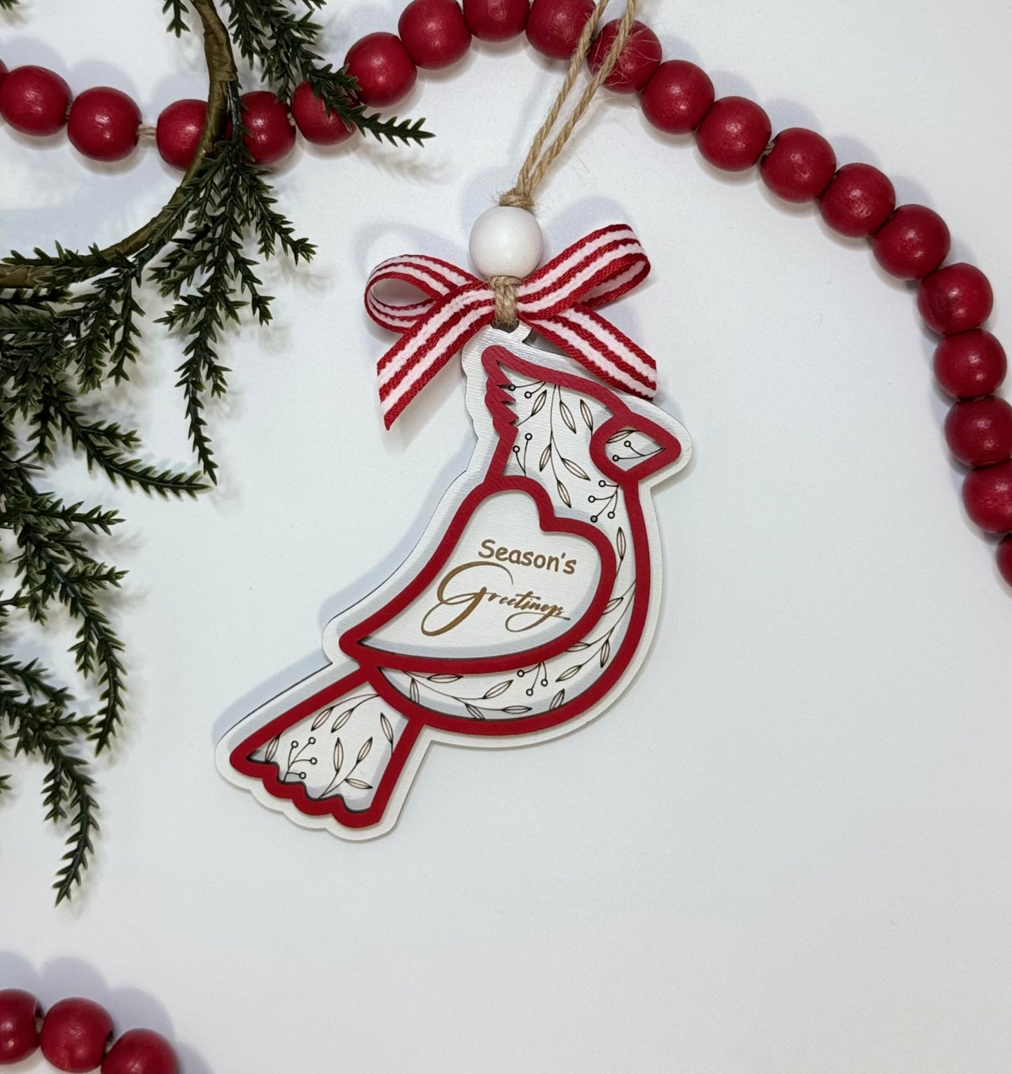 Silhouette Christmas Ornaments (Multiple Designs Available)