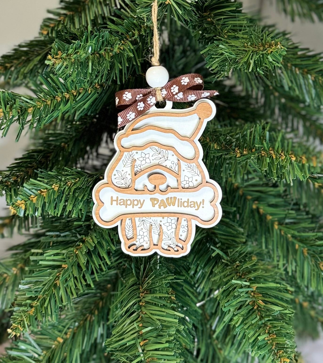 Silhouette Christmas Ornaments (Multiple Designs Available)