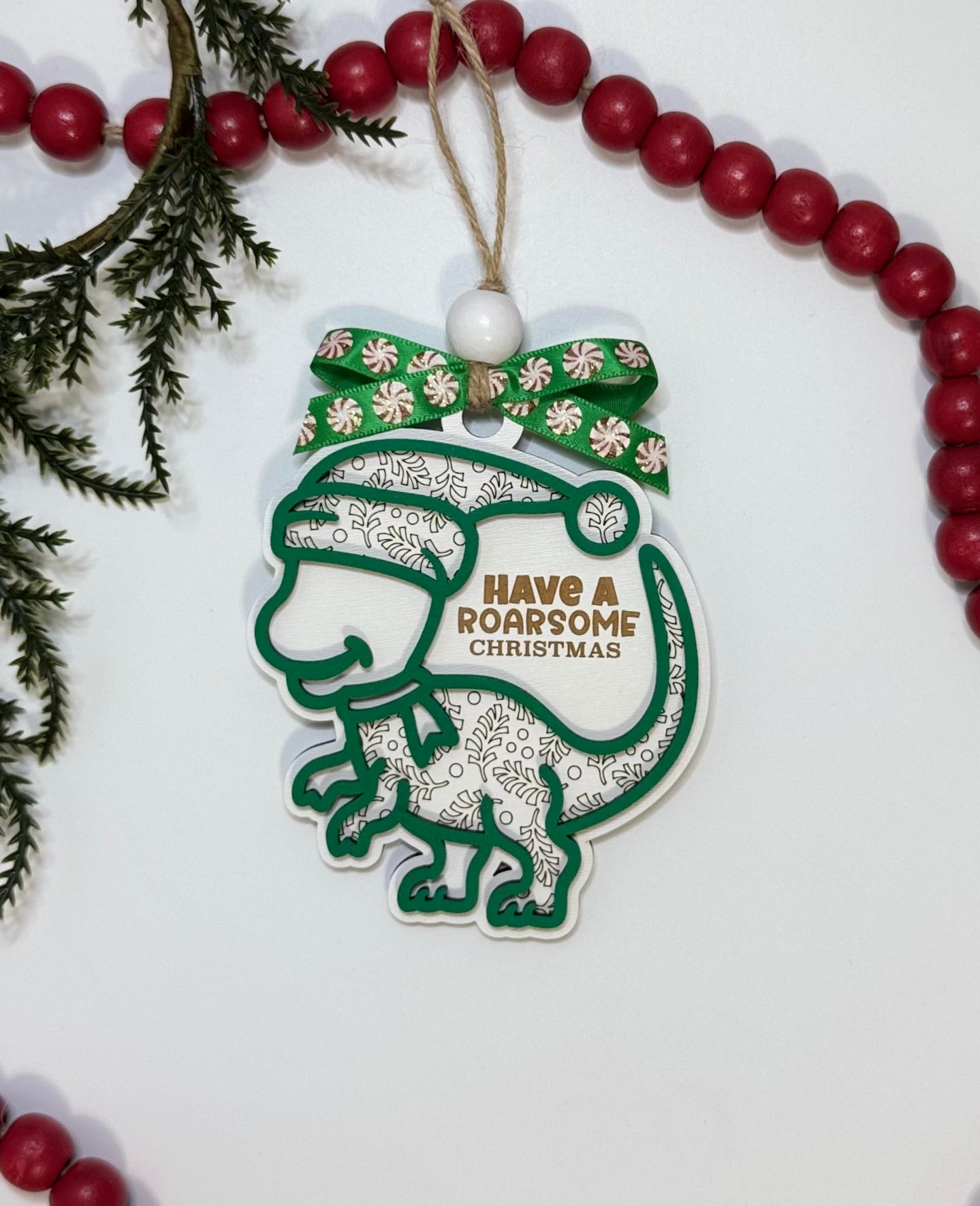 Silhouette Christmas Ornaments (Multiple Designs Available)