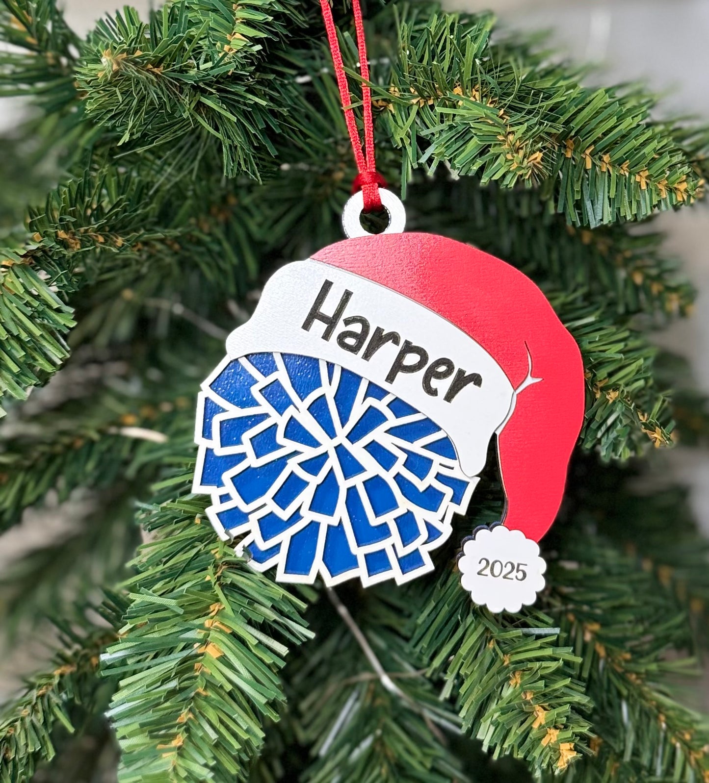 Santa's Sports Balls Christmas Ornament