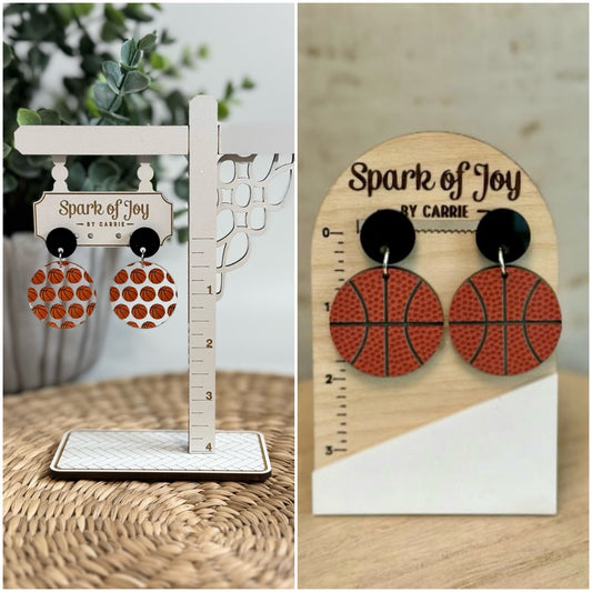 Basketball Earrings (Multiple Options)