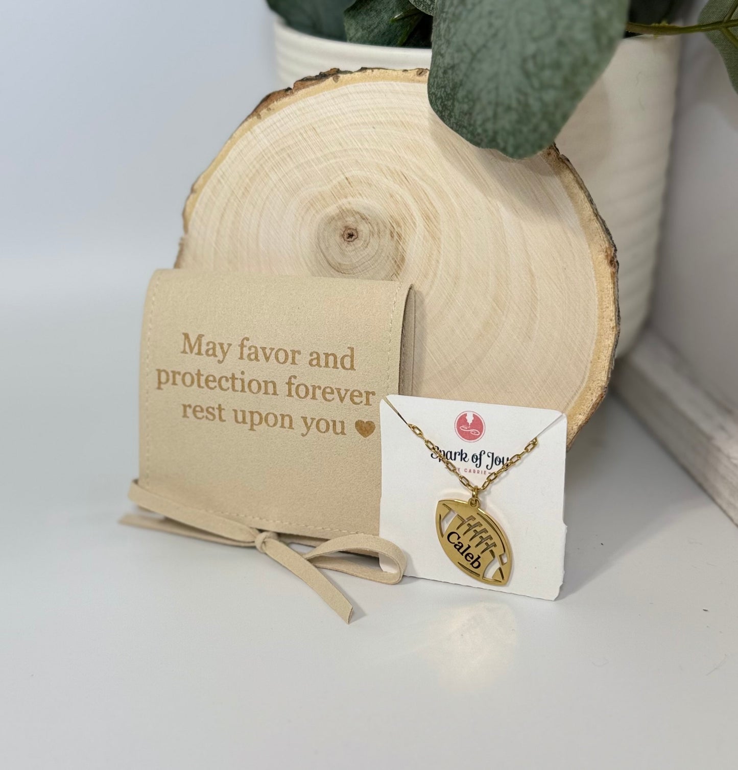 Personalized Microfiber Jewelry Pouch