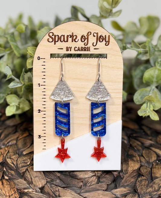Firecracker Dangle Earrings