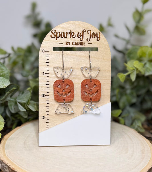 Halloween Candy Earrings