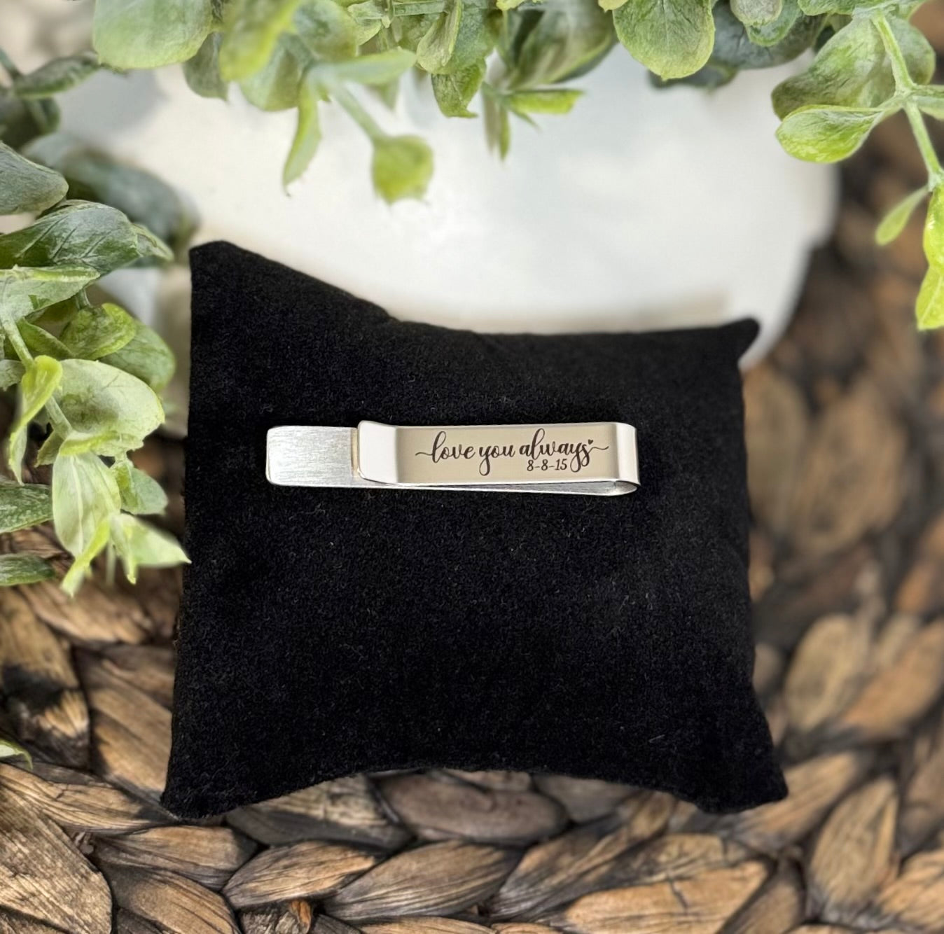 Personalized Medium Tie Clip