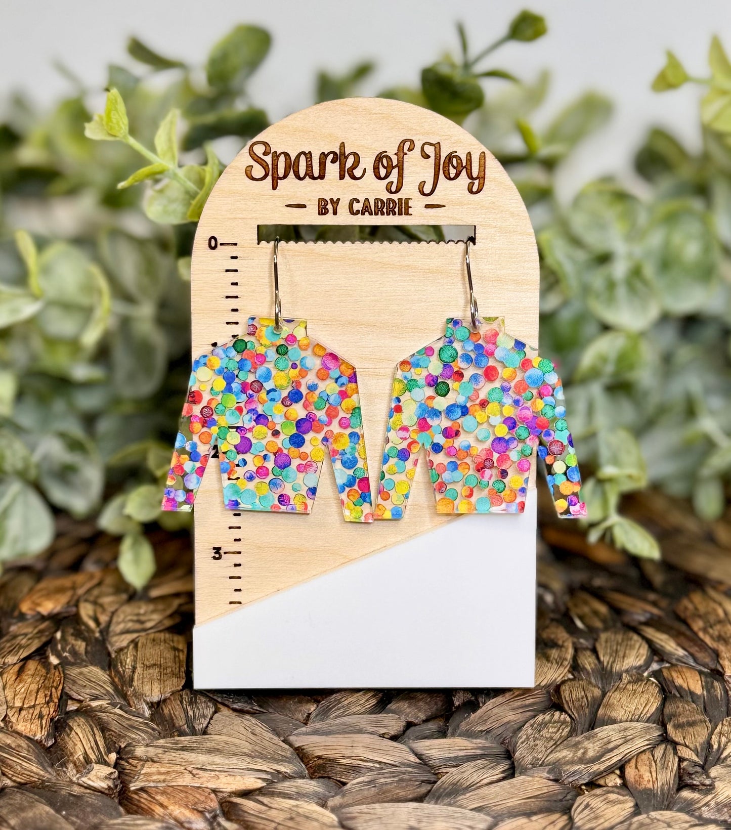 Jockey Silk Earrings
