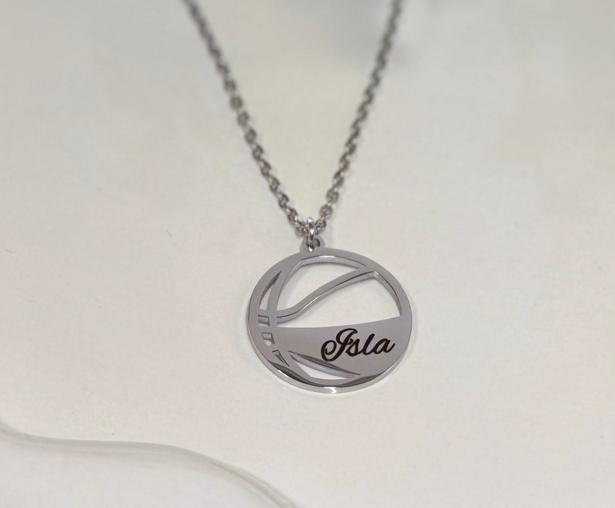 Basketball Necklace