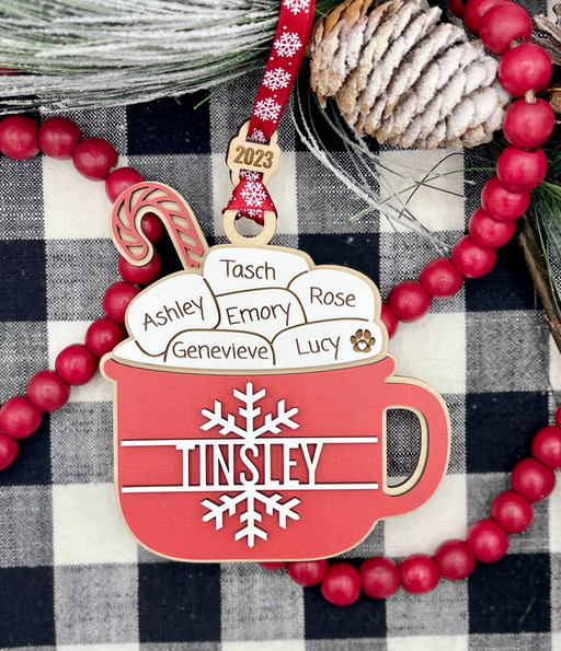 Hot Cocoa Mug Ornament