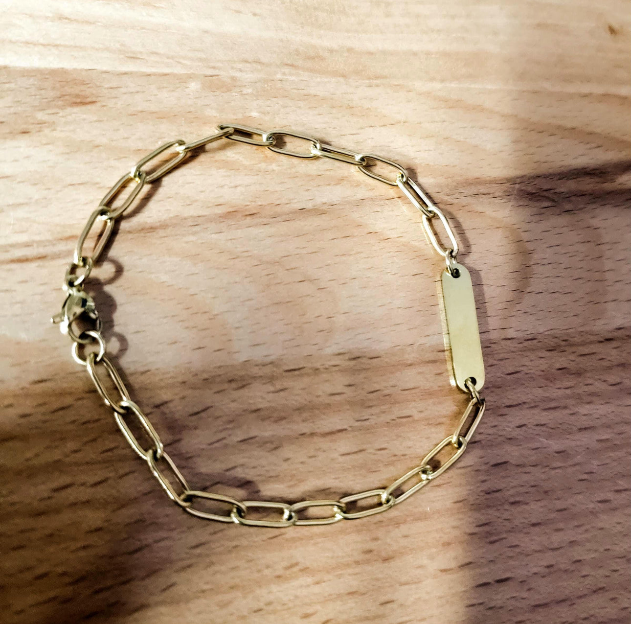 Paperclip Chain Bracelet