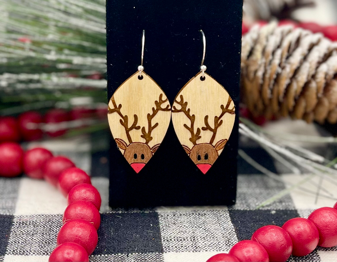 Rudolph Dangle Earrings