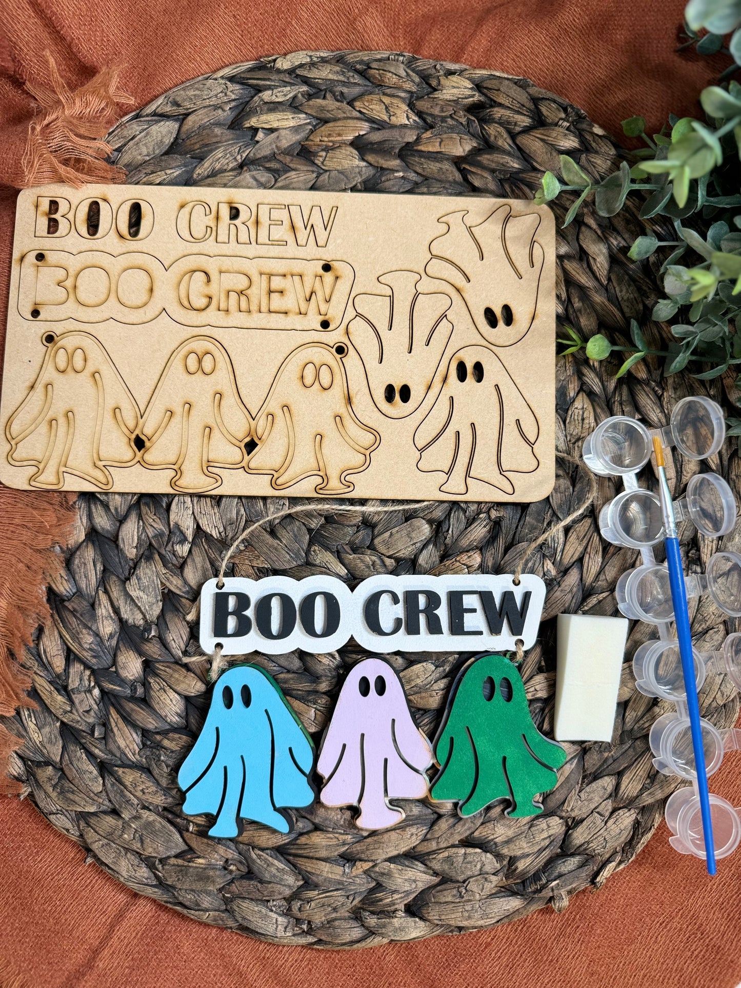 DIY Boo Crew Pop Out Kit