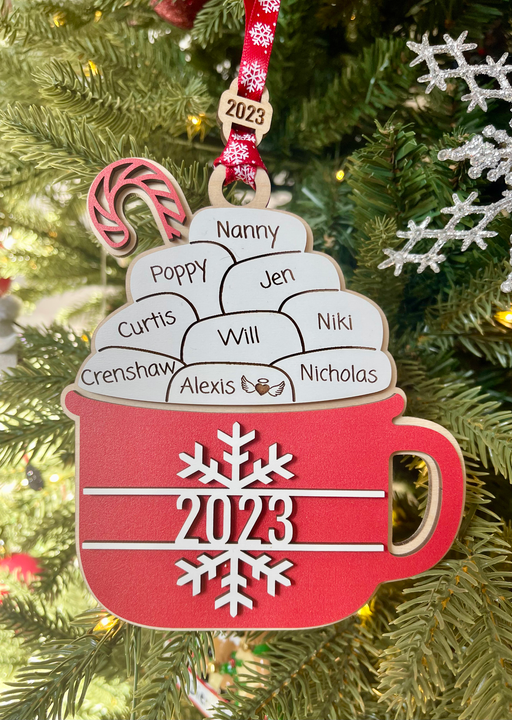 Hot Cocoa Mug Ornament