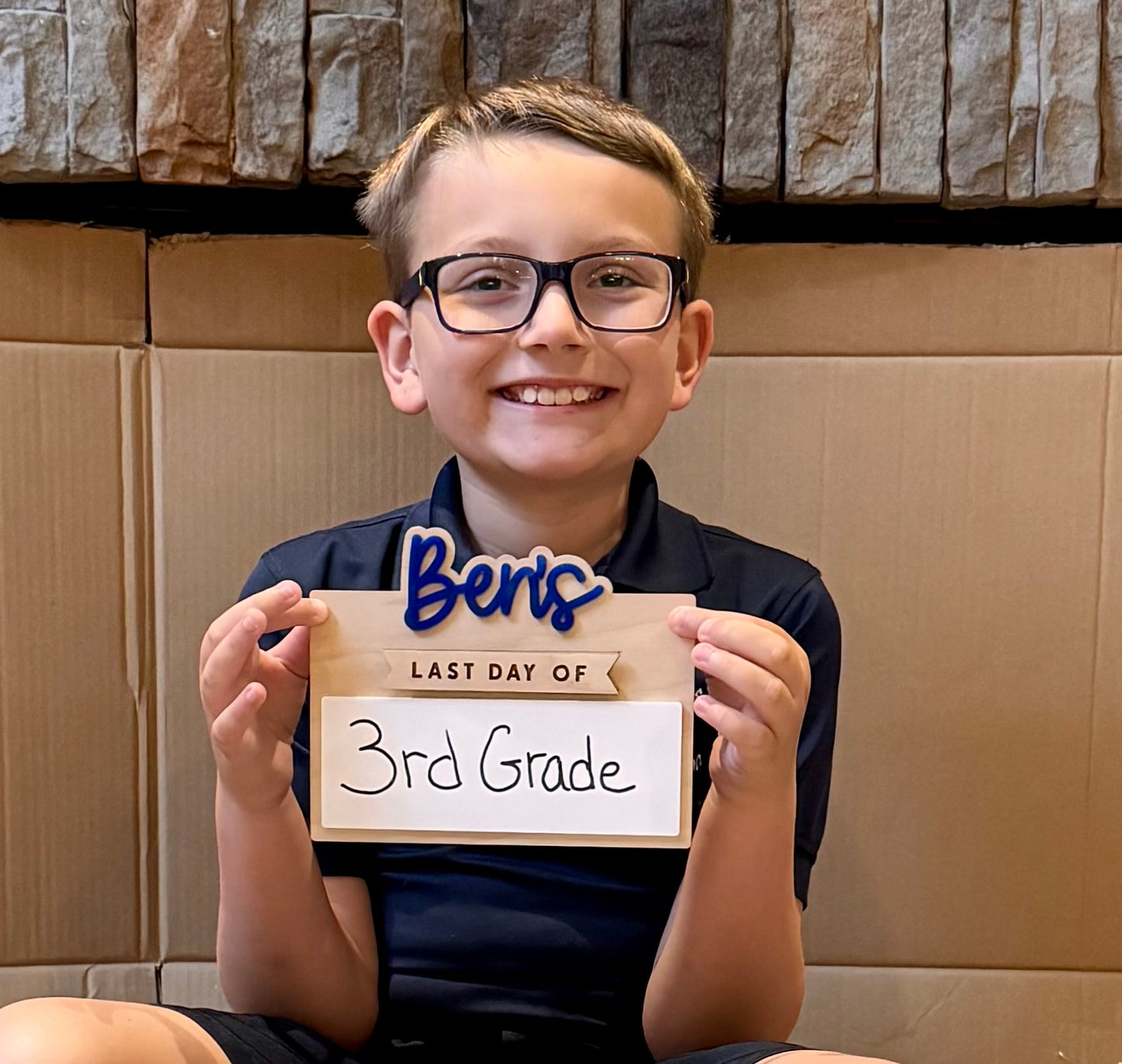 First/Last Day School Dry Erase Board Sign