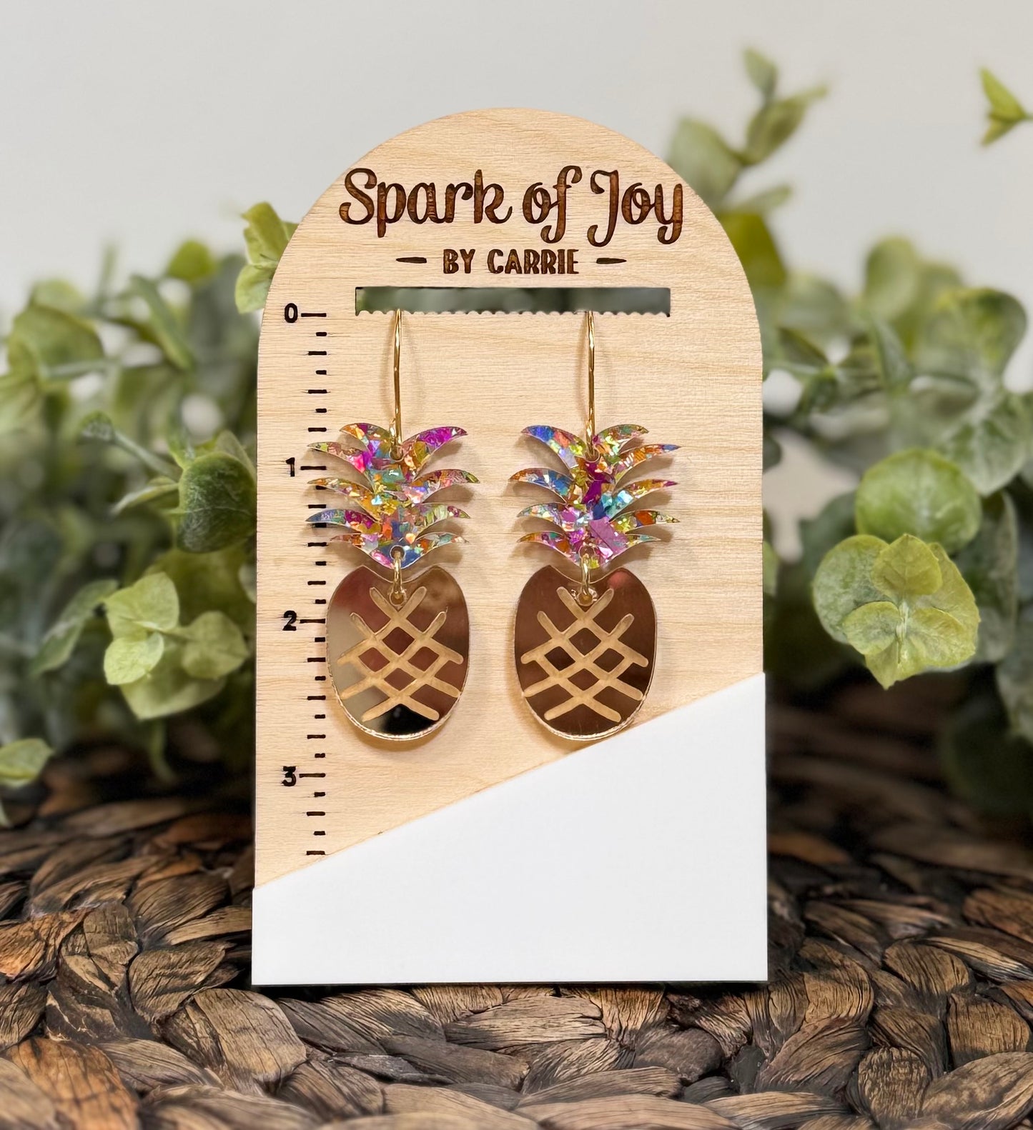 Pineapple Dangle Earrings