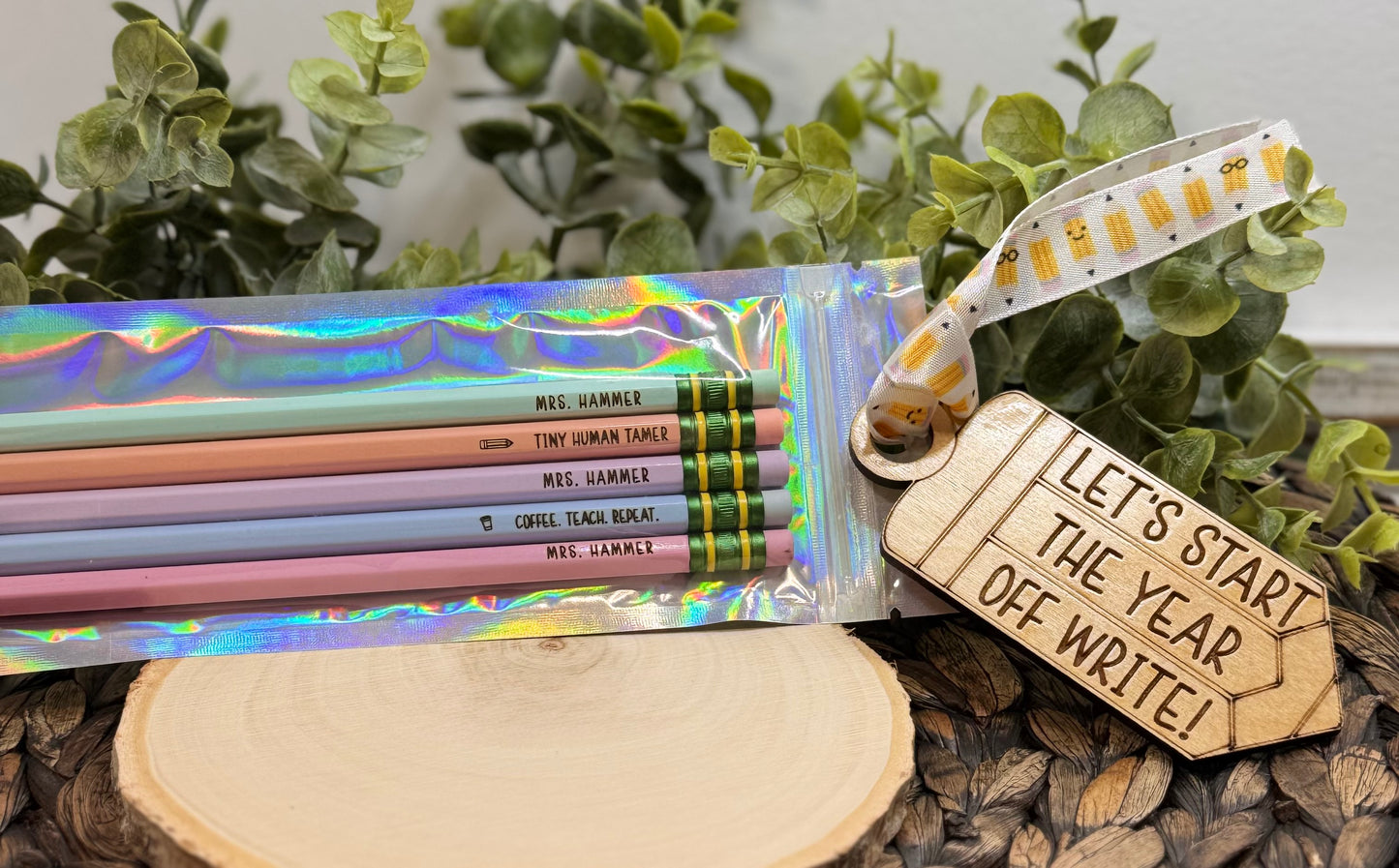 Personalized Ticonderoga Engraved Teacher Pencils