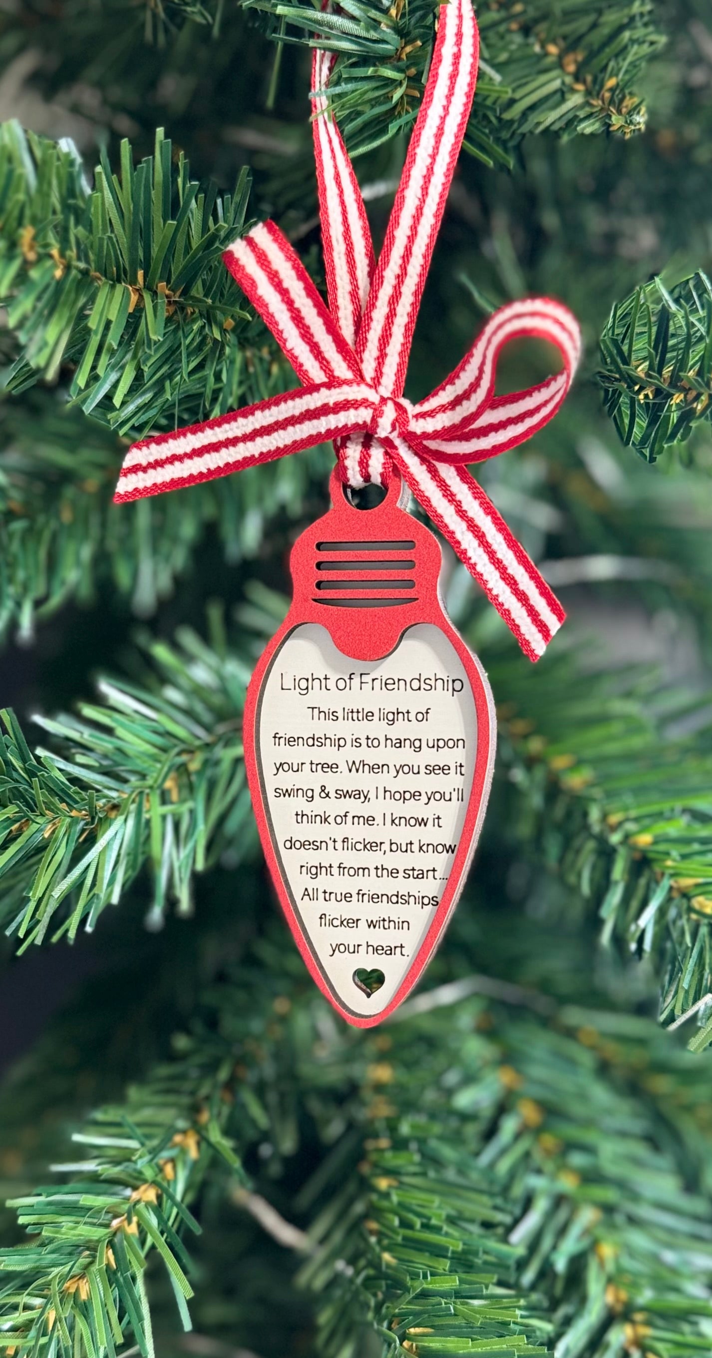 Light of Friendship Ornament