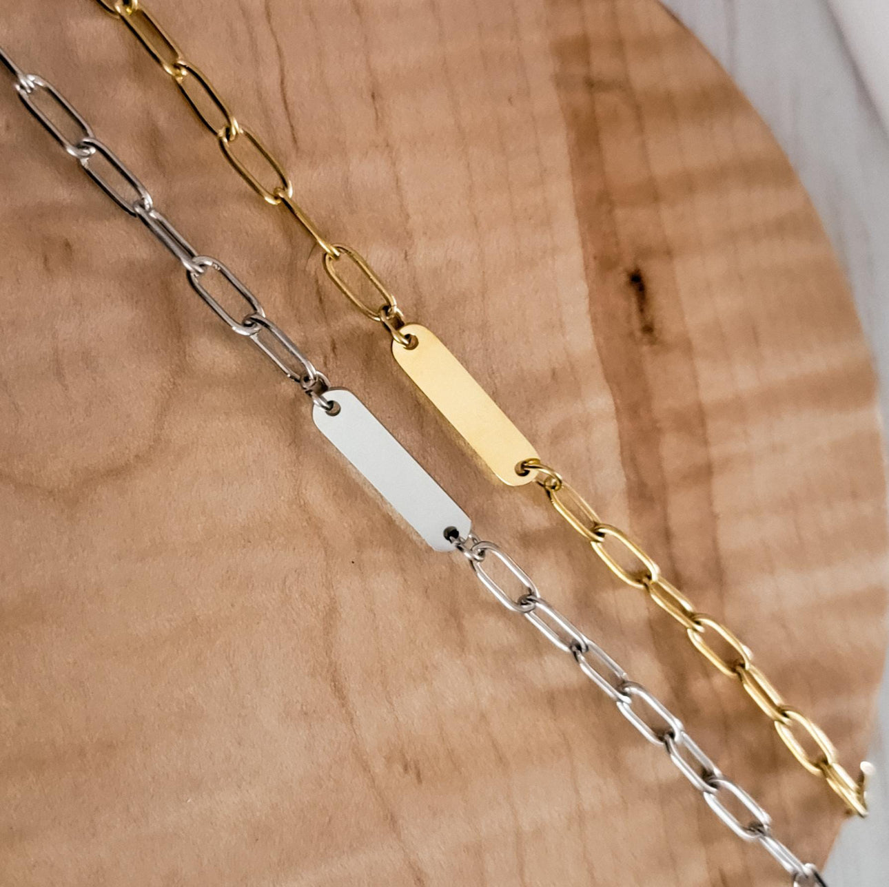 Paperclip Chain Bracelet