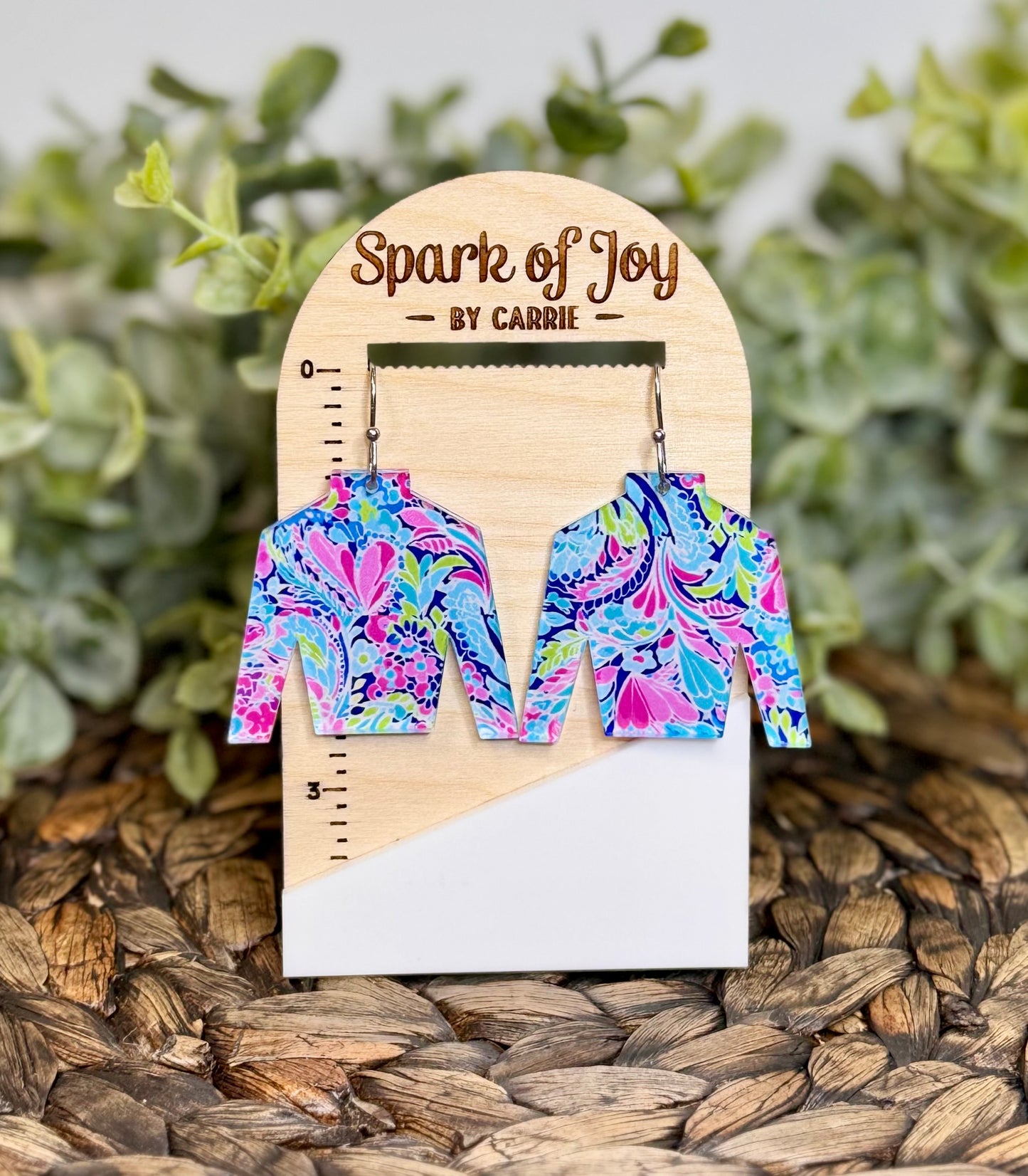 Jockey Silk Earrings