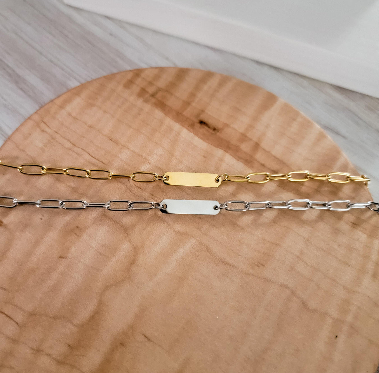 Paperclip Chain Bracelet