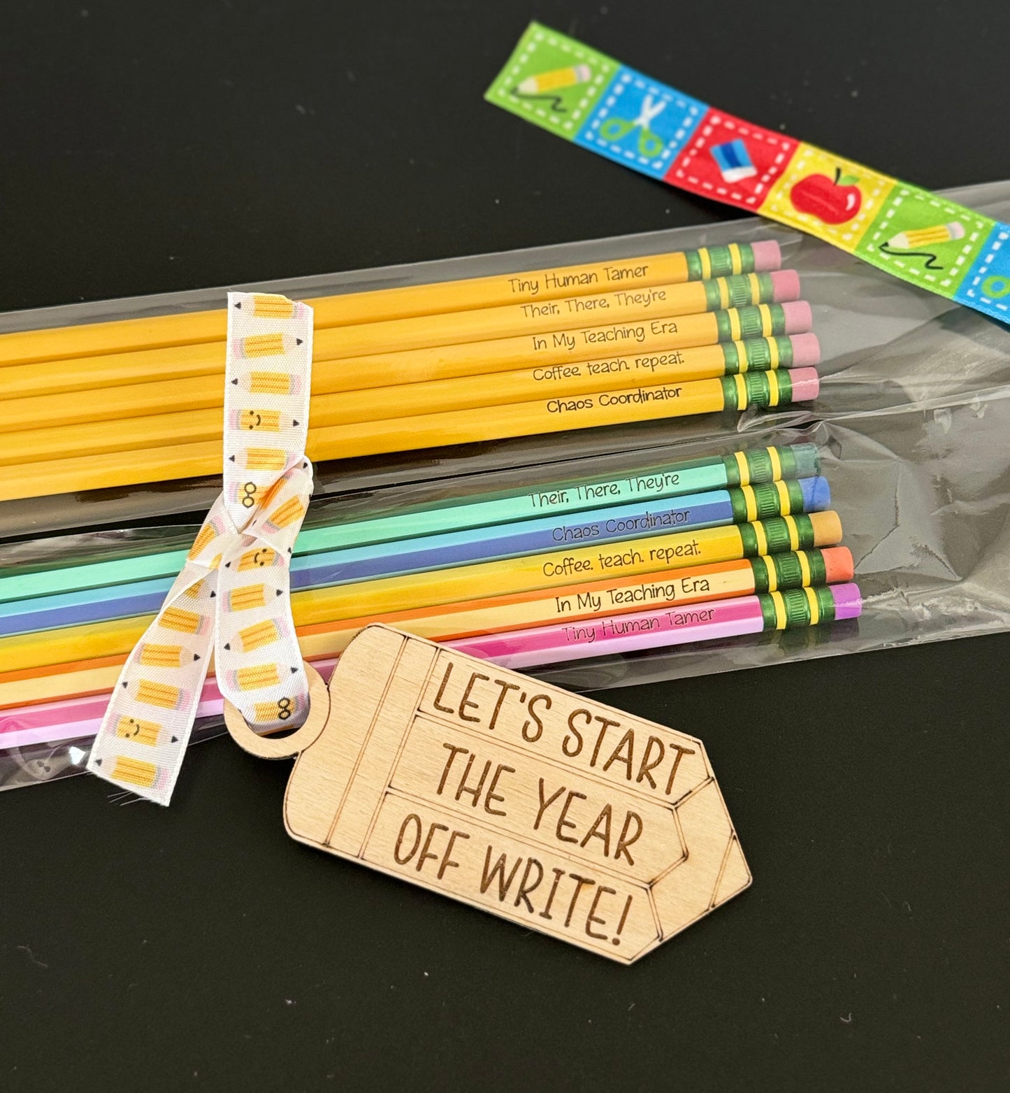 Personalized Engraved Teacher Pencils