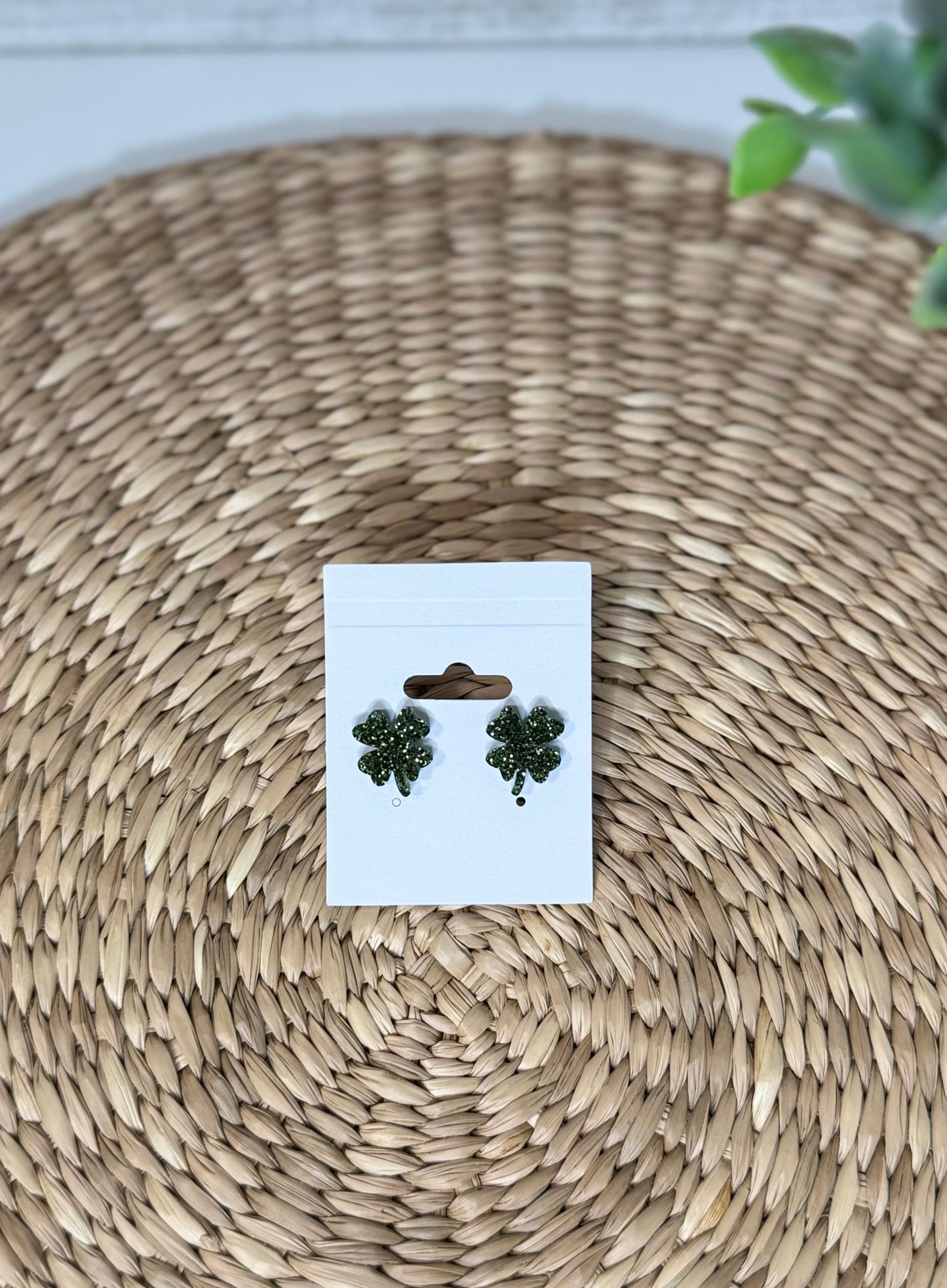 4 Leaf Clover Stud Earrings
