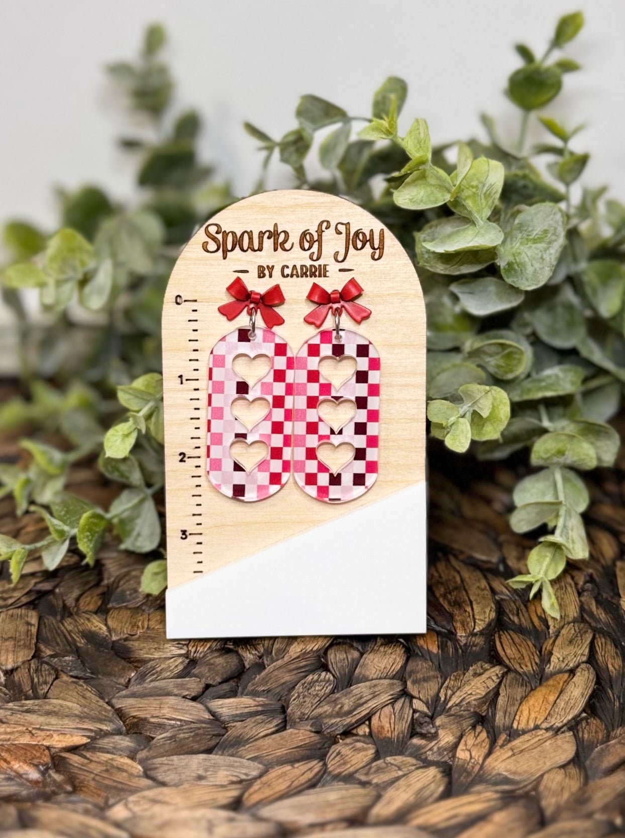 Heart Cutout Dangle Earrings