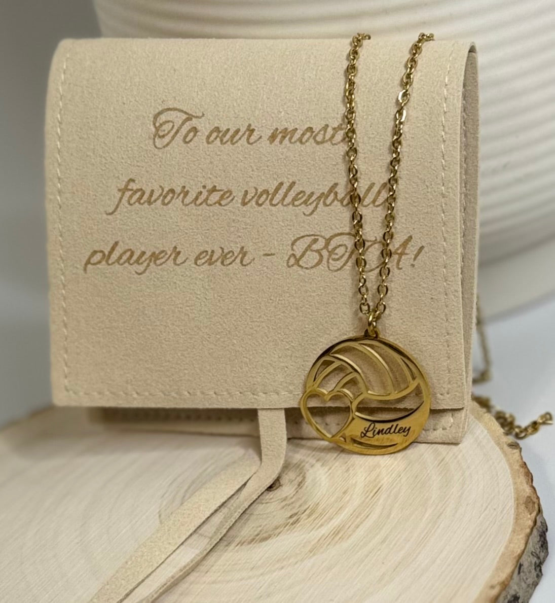 Personalized Microfiber Jewelry Pouch