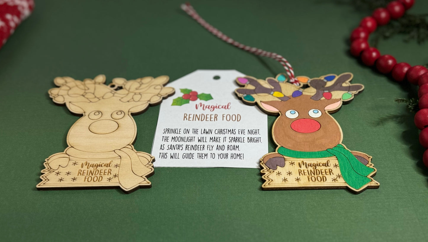 DIY Magical Reindeer Food Ornament