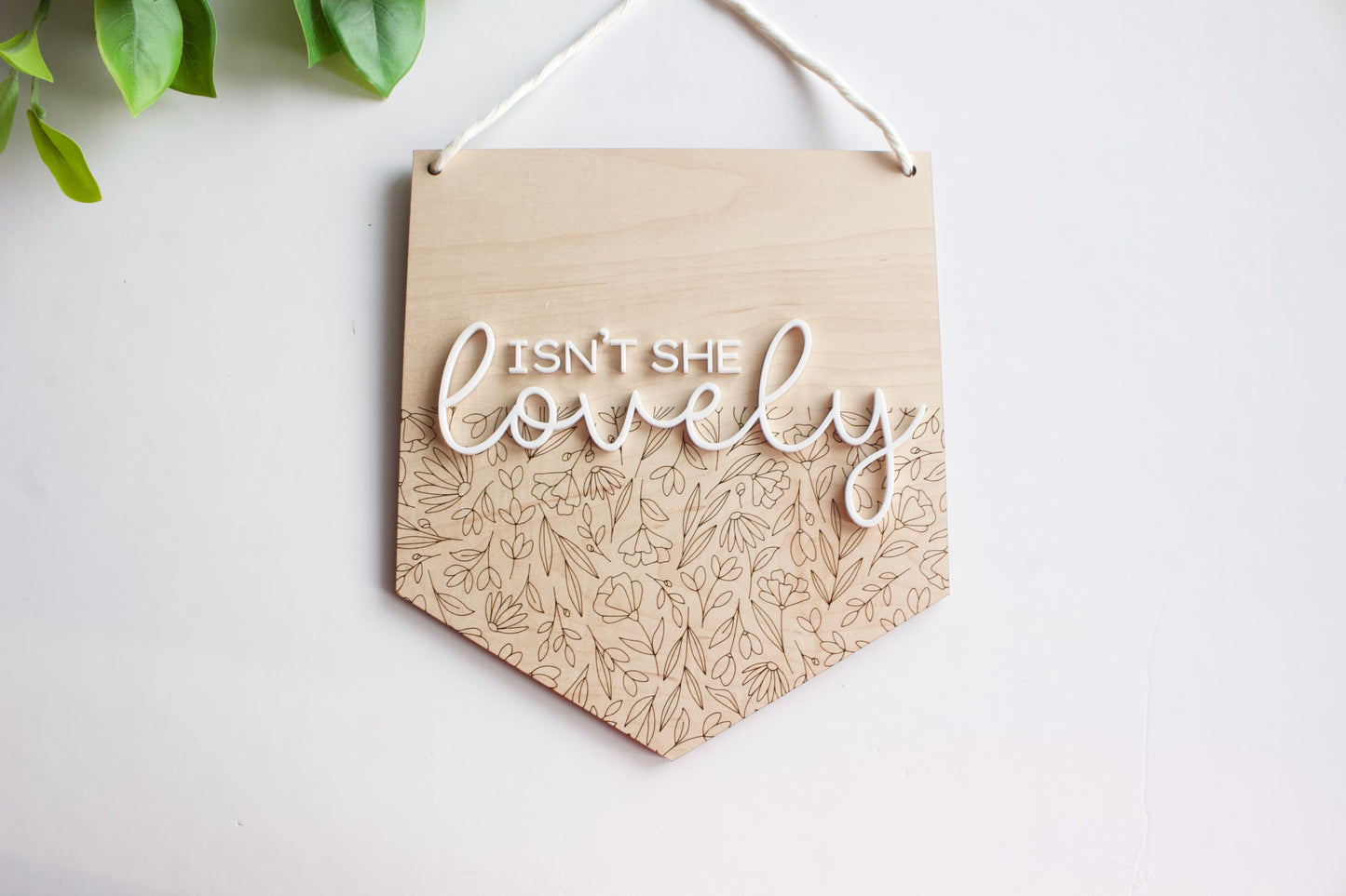 Isn't She Lovely Sign