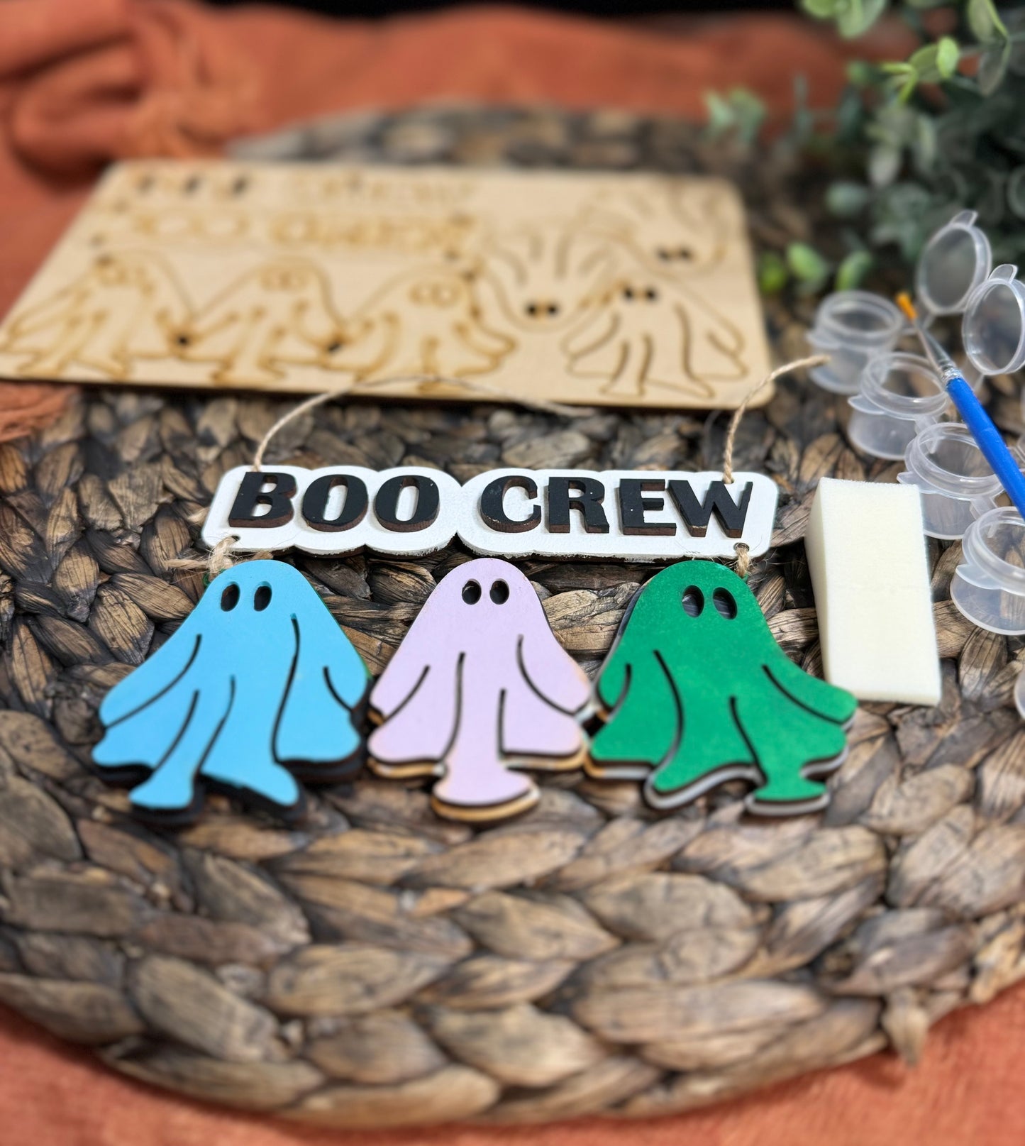 DIY Boo Crew Pop Out Kit