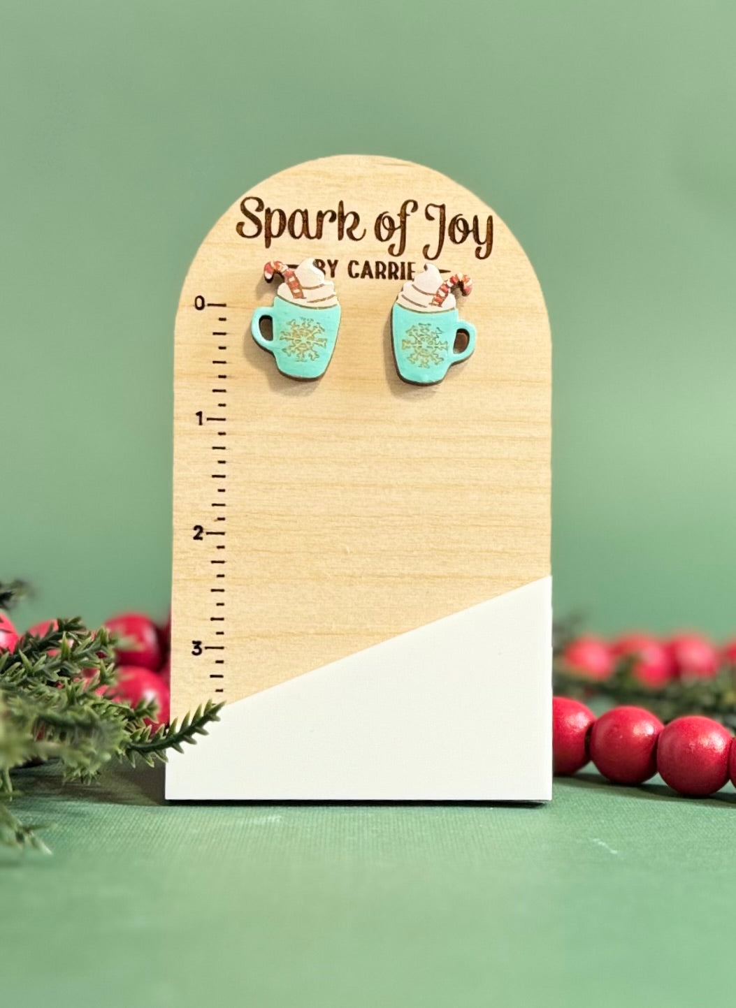 Hot Cocoa Mug Stud Earrings