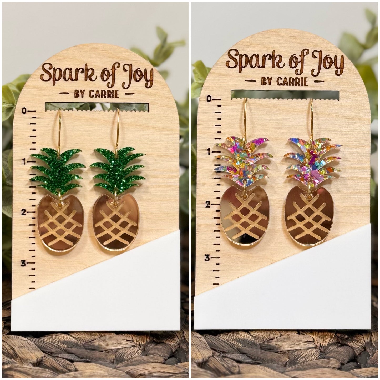 Pineapple Dangle Earrings