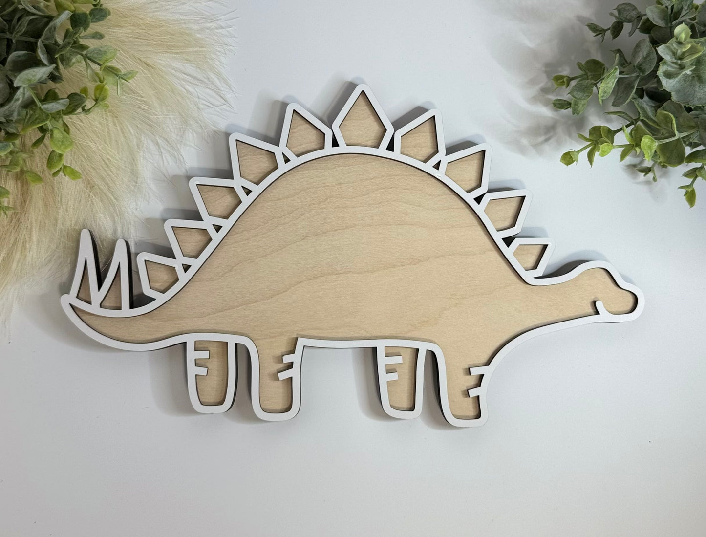 Wooden Dinosaur Signs