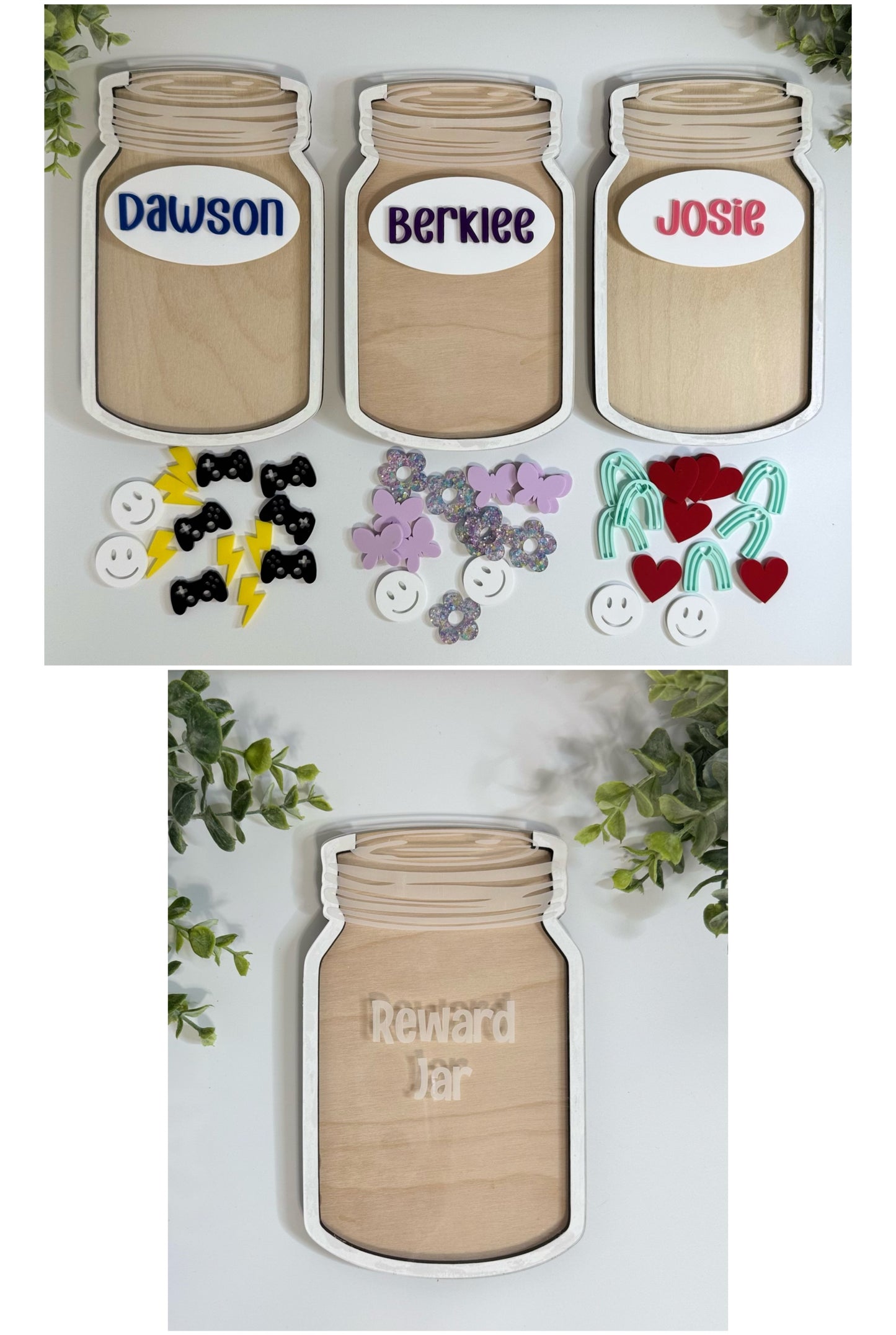Custom Reward Jar With Tokens